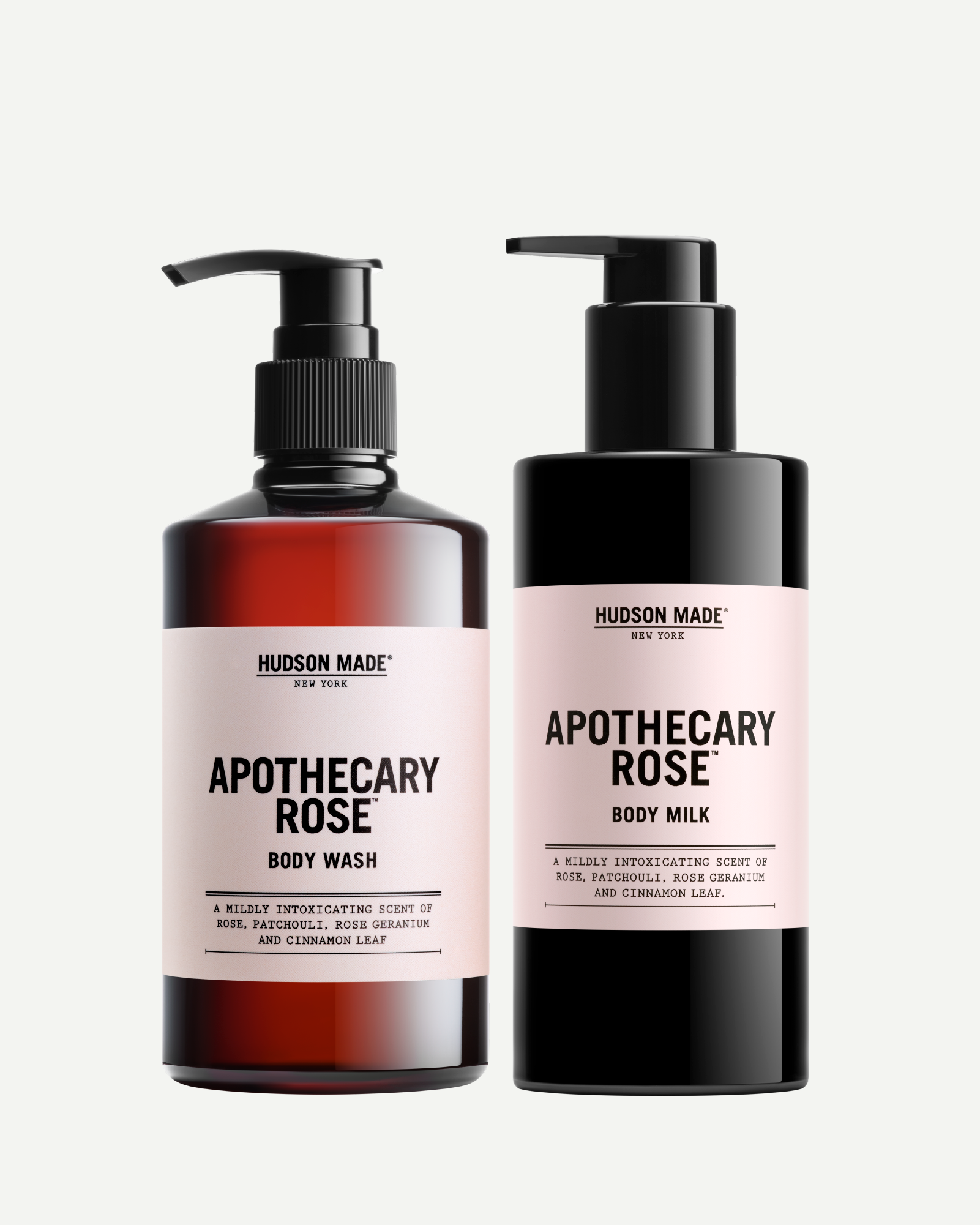 Apothecary Rose Body Wash & Body Milk Duo – Hudson Made New York