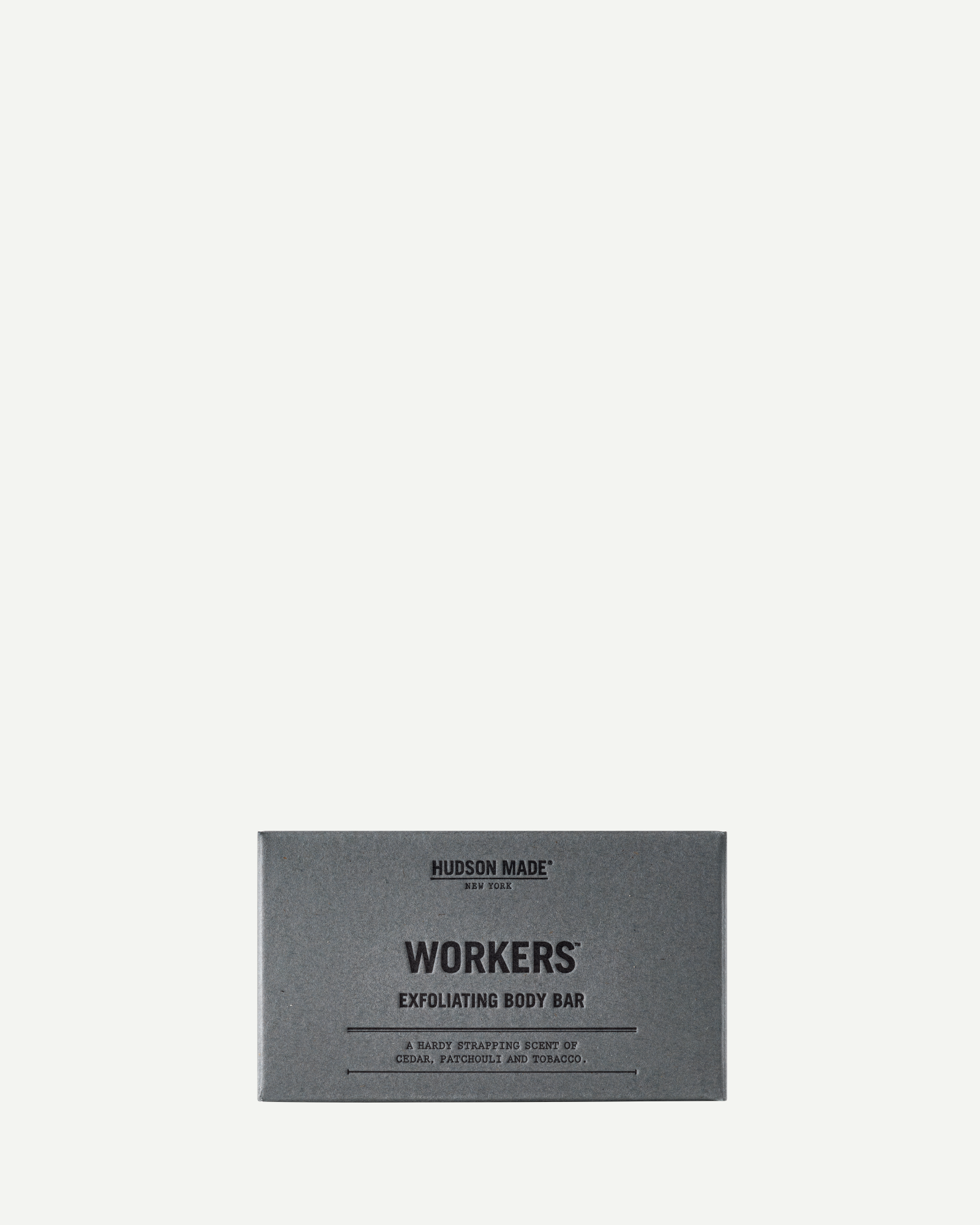 Hudson Made Workers Exfoliating Body Bar Soap