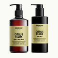 Hudson Made Citrus Flora Duo with a Blend of Bergamot, Orange Blossom, Ylang Ylang, and Moss