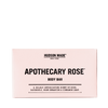 Hudson Made Apothecary Rose Body Bar with Rose, Patchouli, Geranium, and Cinnamon Leaf.
