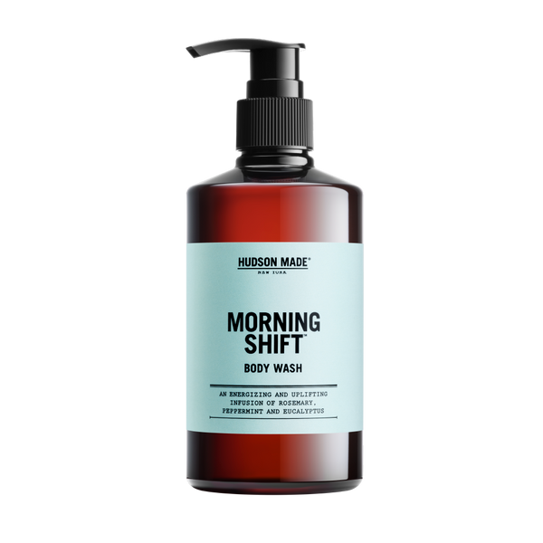 Hudson Made Morning Shift Body Wash with Rosemary, Peppermint, Eucalyptus