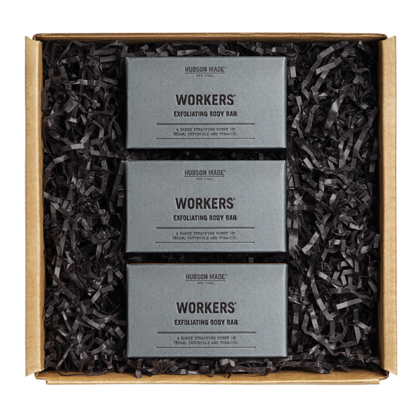 Hudson Made Workers Crew Box with Cedar, Patchouli, and Tobacco