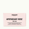 Hudson Made Apothecary Rose Body Bar Scented with Rose, Patchouli, Rose Geranium and Cinnamon leaf.